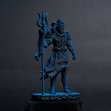 Shiva-The Protector Antique Gold