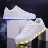 Modern Sneakers With USB Rechargeable Light