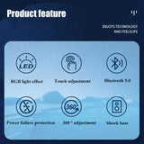 Astronaut Magnetic Levitation Bluetooth Speaker - RGB Atmosphere Lamp|Wireless Charger