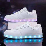 Modern Sneakers With USB Rechargeable Light