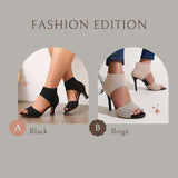 Heel with Elastic Back