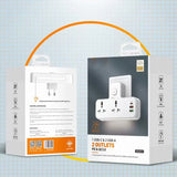 Universal Power Socket With Night Lamp