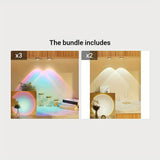 Multipurpose Decorative Wireless Light (Set of 2)