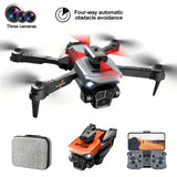 K6 MAX Triple-Camera Drone 4K HD Optical Flow Positioning 360° Obstacle Avoidance Foldable Quadcopter Wifi FPV RC Toys Drone