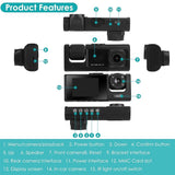 Dash Camera for Rideshare Drivers  Full HD