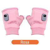 Smart Thermostatic Heated Fingerless Gloves
