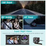 Dash Camera for Rideshare Drivers  Full HD
