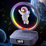 Astronaut Magnetic Levitation Bluetooth Speaker - RGB Atmosphere Lamp|Wireless Charger