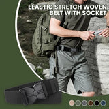 Elastic Stretch Belt with Socket
