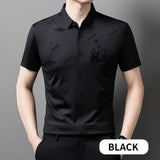 Men's Short Sleeve Button Down Business Shirt