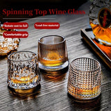 Handmade Sparkling Spinny Drinking Glasses
