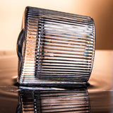 Handmade Sparkling Spinny Drinking Glasses