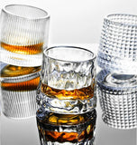 Handmade Sparkling Spinny Drinking Glasses