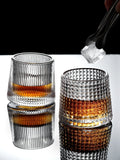 Handmade Sparkling Spinny Drinking Glasses