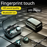 Earbuds With Power Bank (5000 MAH)