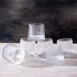 Handmade Sparkling Spinny Drinking Glasses