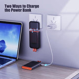 20000mAh power bank with charging cable 45W