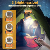 Camping Fan with LED Light