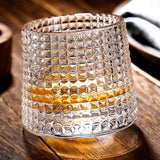 Handmade Sparkling Spinny Drinking Glasses