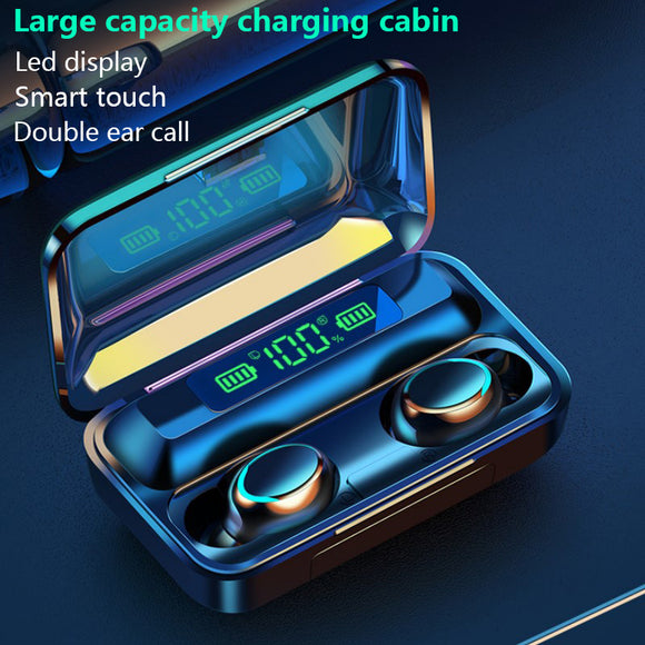Earbuds With Power Bank (5000 MAH)